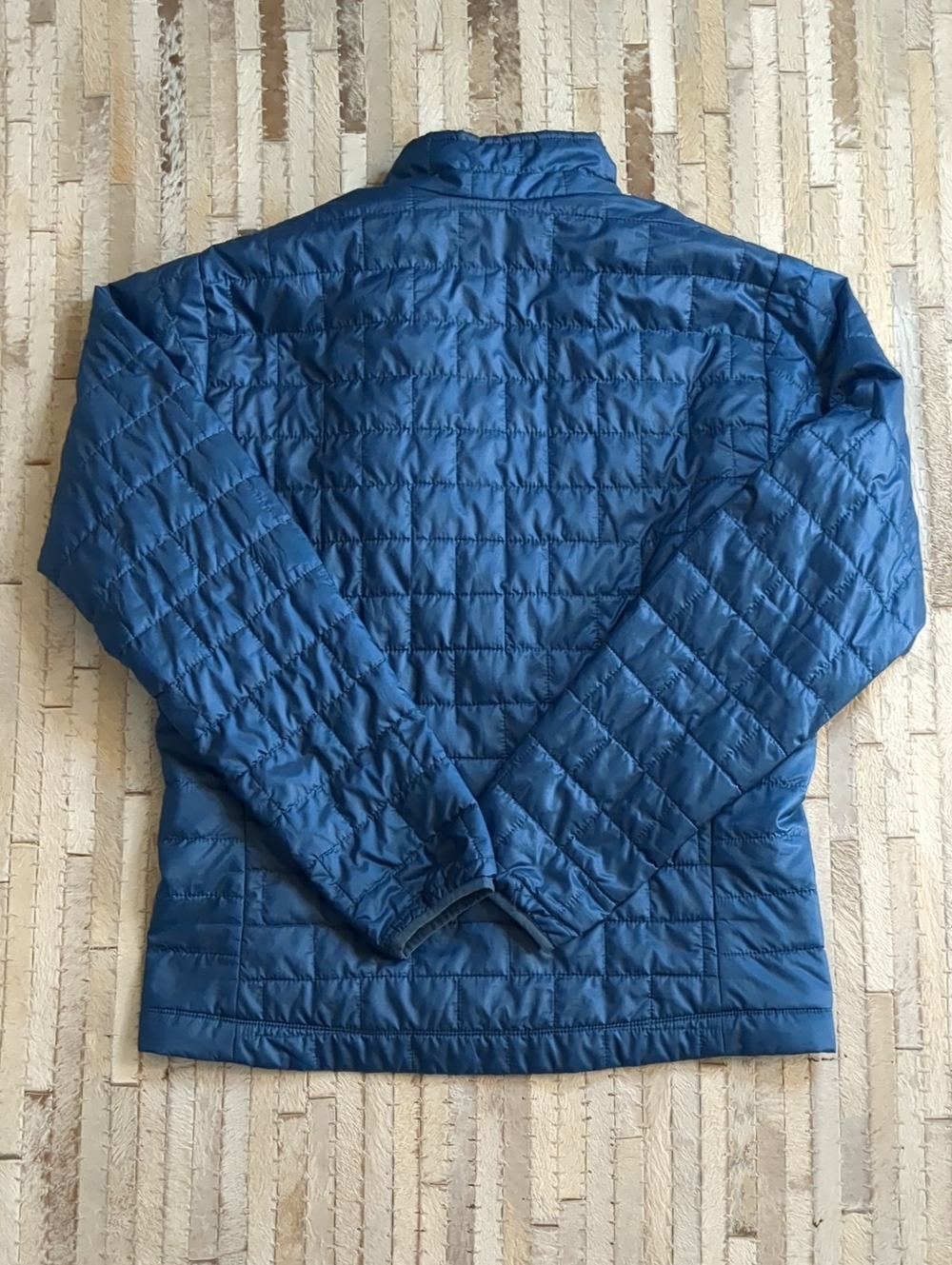 Patagonia Men's M Nano Puff Blue Jacket - Picture 2 of 6